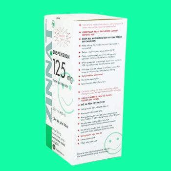 Zinnat Suspension 125mg 10 Zinnat Suspension 125mg