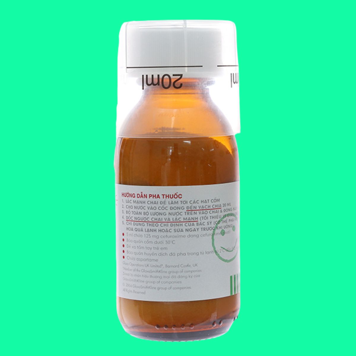 Zinnat Suspension 125mg (15) Zinnat Suspension 125mg