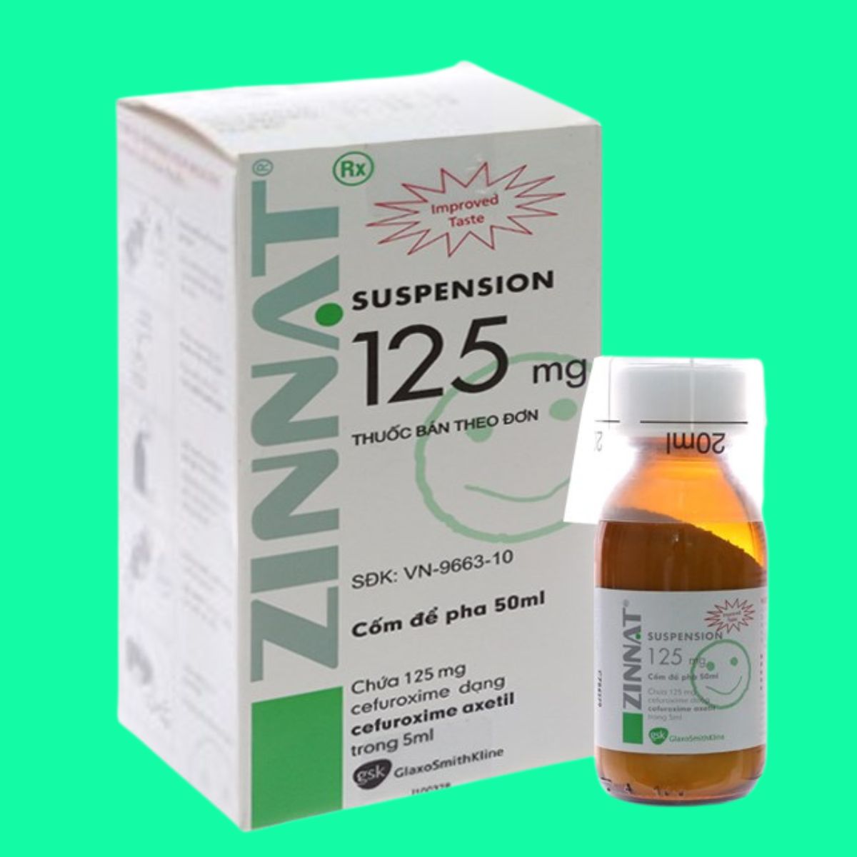Zinnat Suspension 125mg (2) Zinnat Suspension 125mg