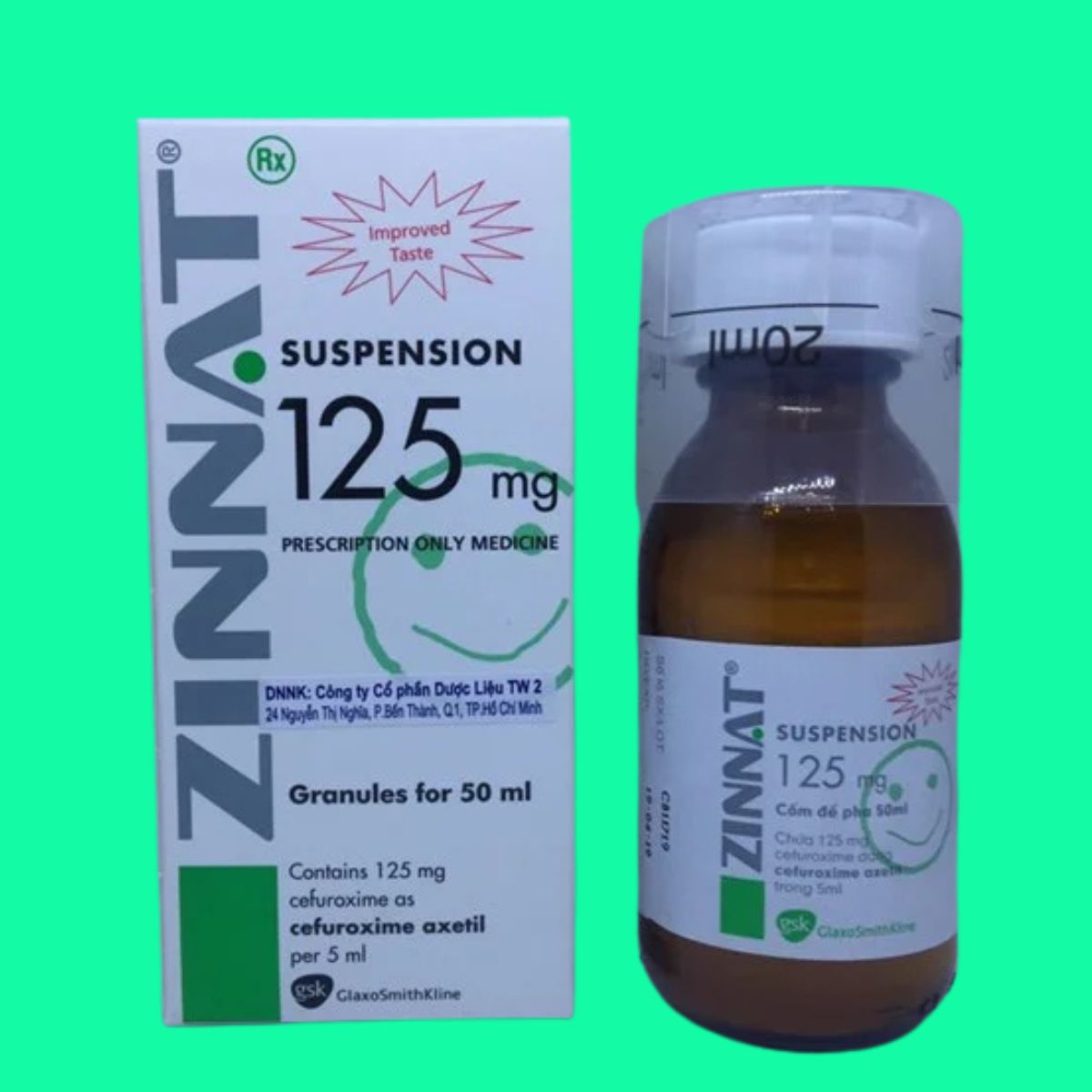Zinnat Suspension 125mg (3) Zinnat Suspension 125mg