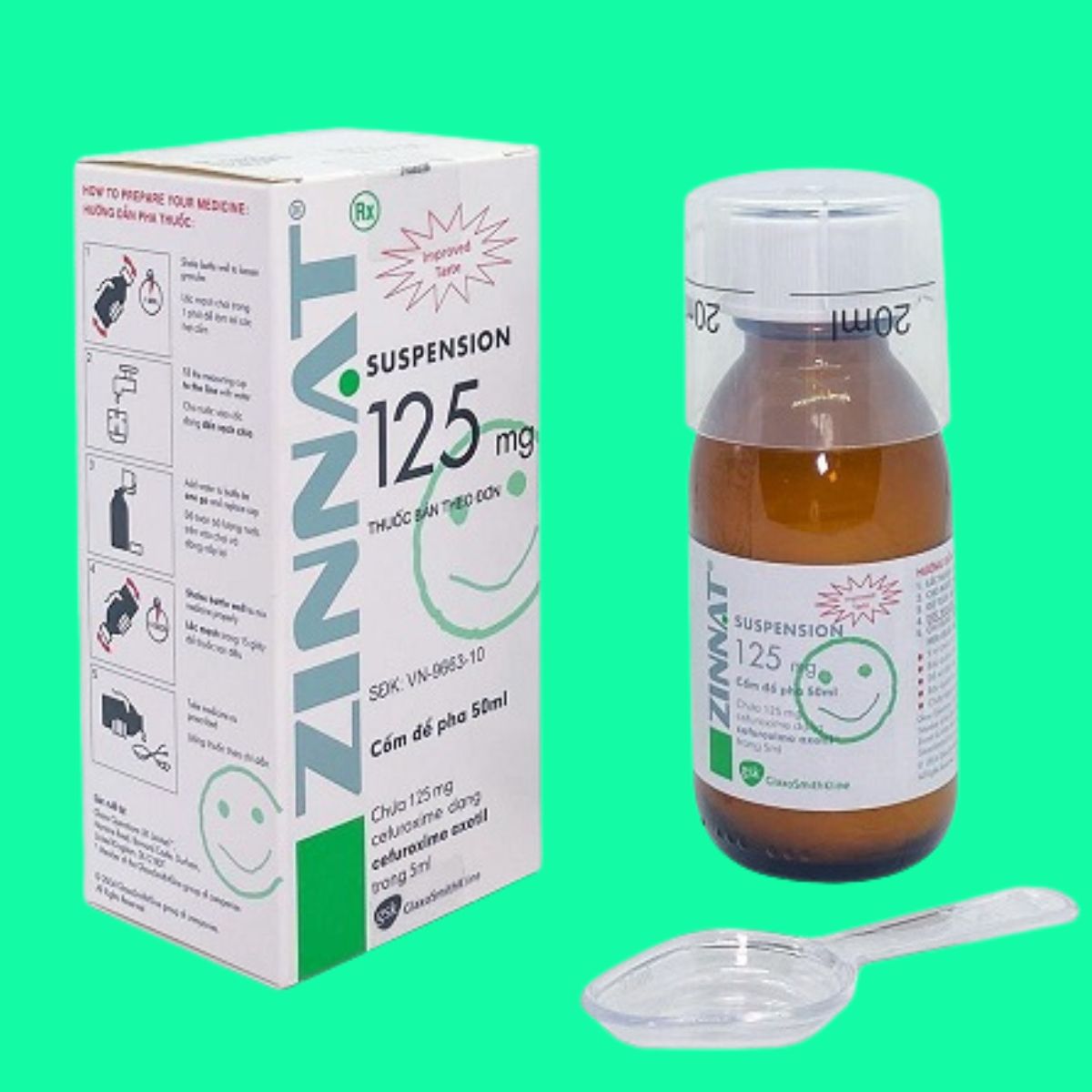 Zinnat Suspension 125mg (4) Zinnat Suspension 125mg