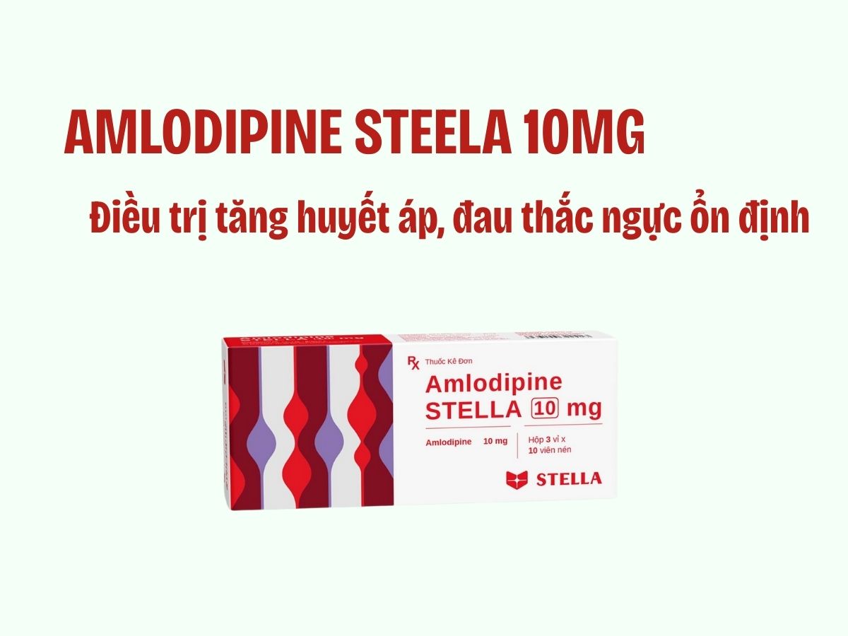 Amlodipine Stella 10mg 10 Amlodipine Stella 10mg