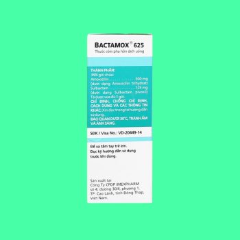Bactamox 625mg