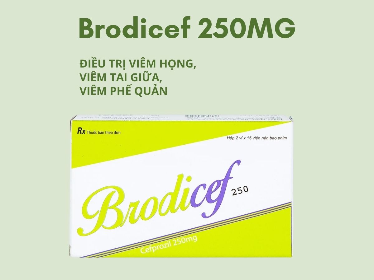 Brodicef 250mg