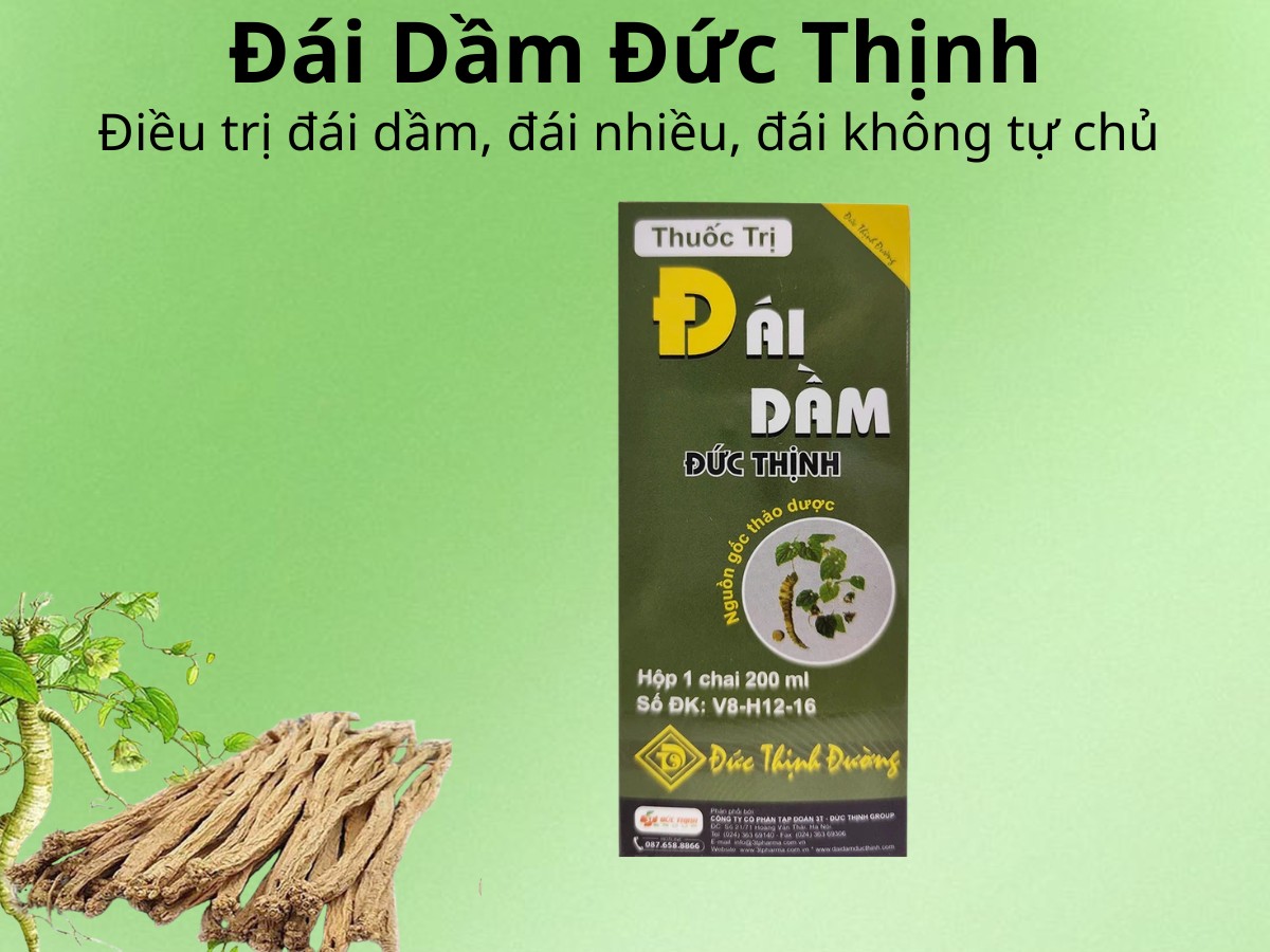 Đái Dầm Đức Thịnh 8 Đái Dầm Đức Thịnh điều trị đái dầm, đái nhiều, đái không tự chủ
