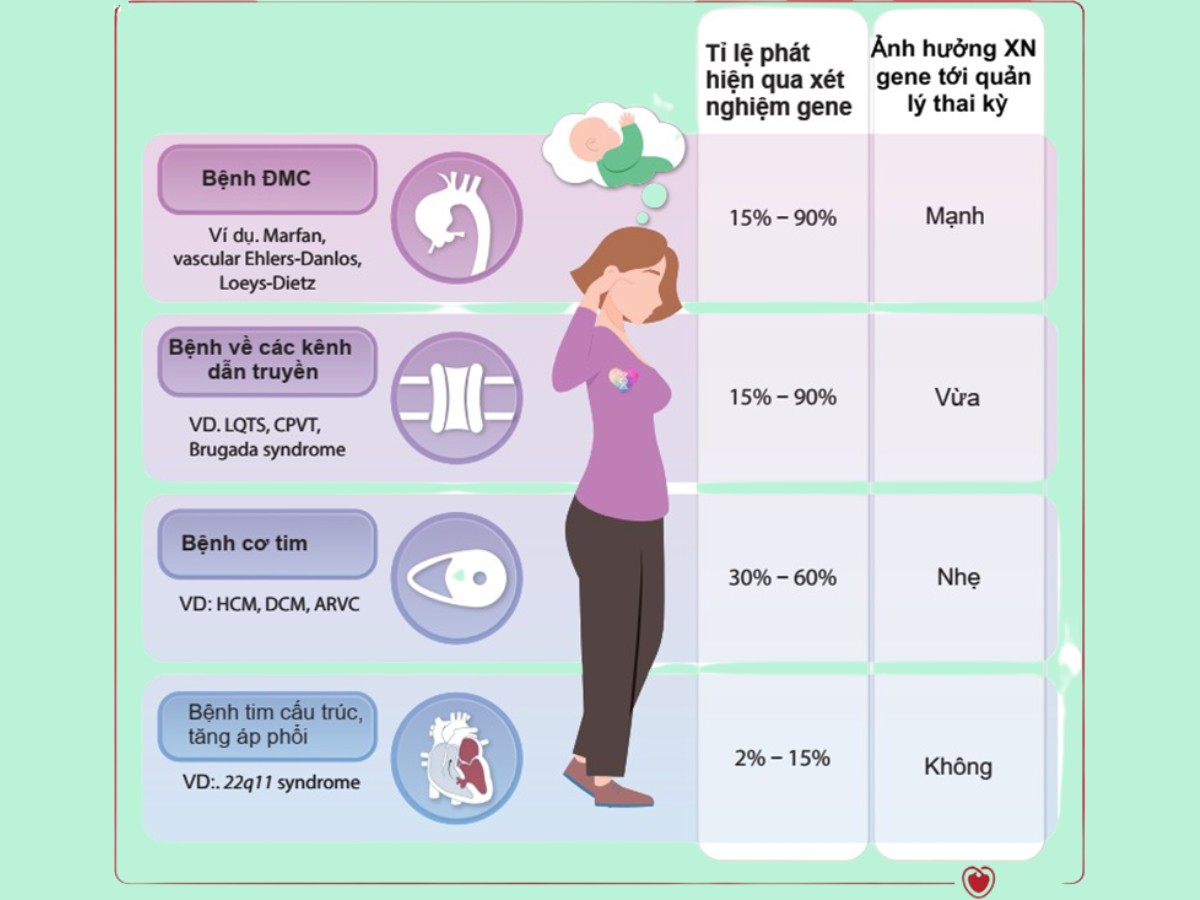 Hình 4. Tư vấn trước khi mang thai và các khía cạnh di truyền