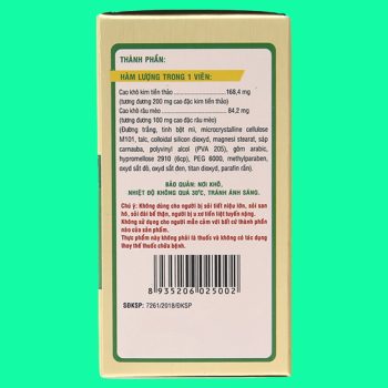 Kim Tiền Thảo Râu Mèo DHG có tác dụng hỗ trợ lợi tiểu, hỗ trợ bài tiết cặn sỏi