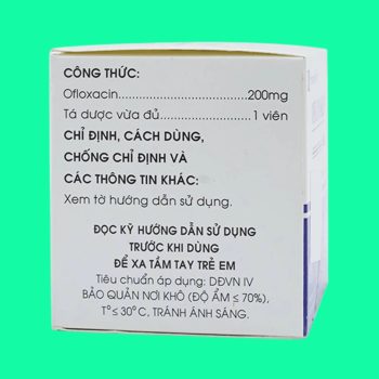 Ofloxacin 200mg Mekophar 2 Ofloxacin 200mg Mekophar