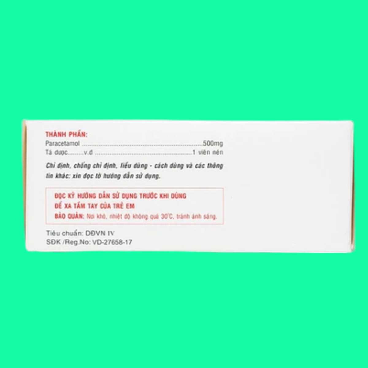 paracetamol-500mg-armephaco-2 Paracetamol 500mg Armephaco