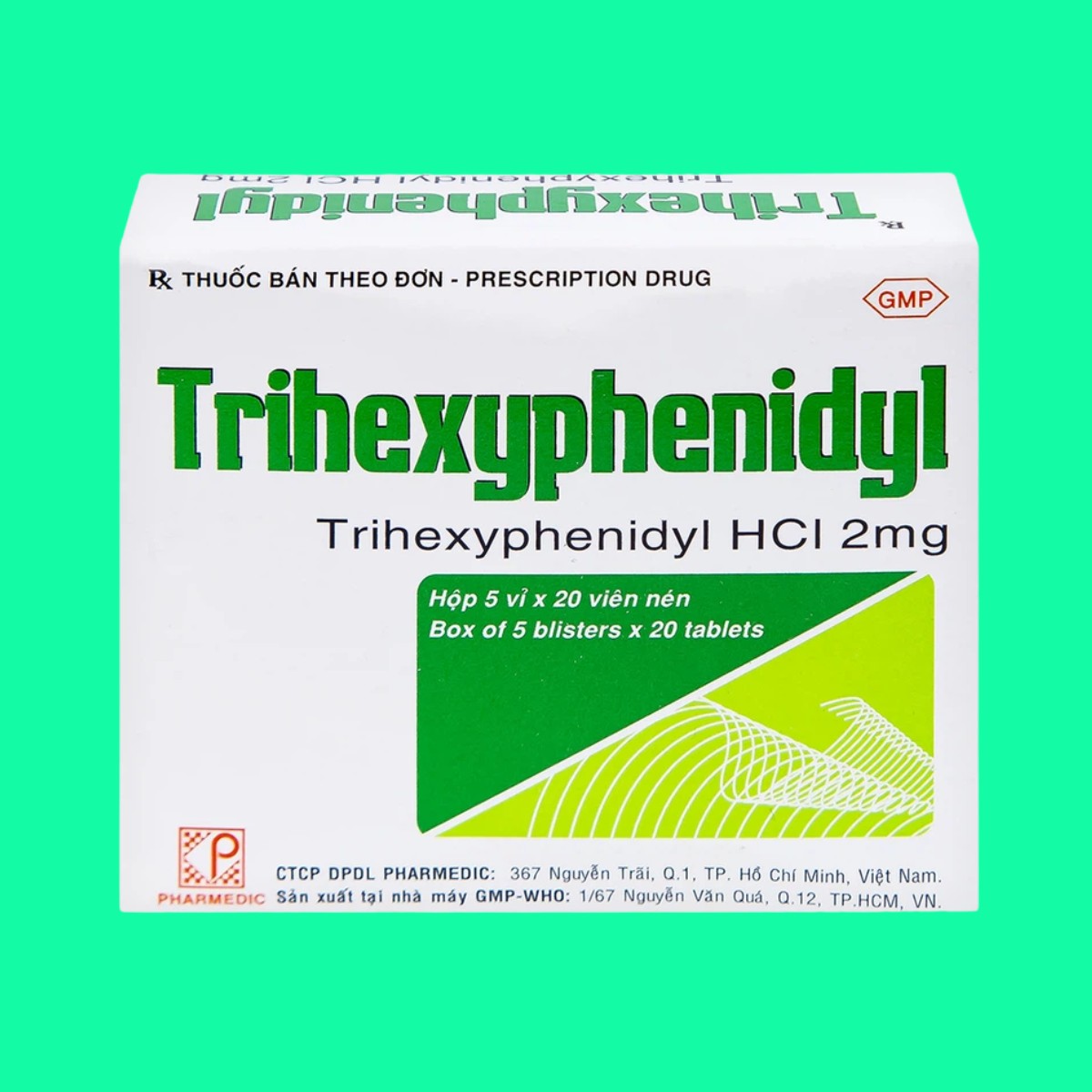 trihexyphenidyl-2mg-2 Trihexyphenidyl 2mg