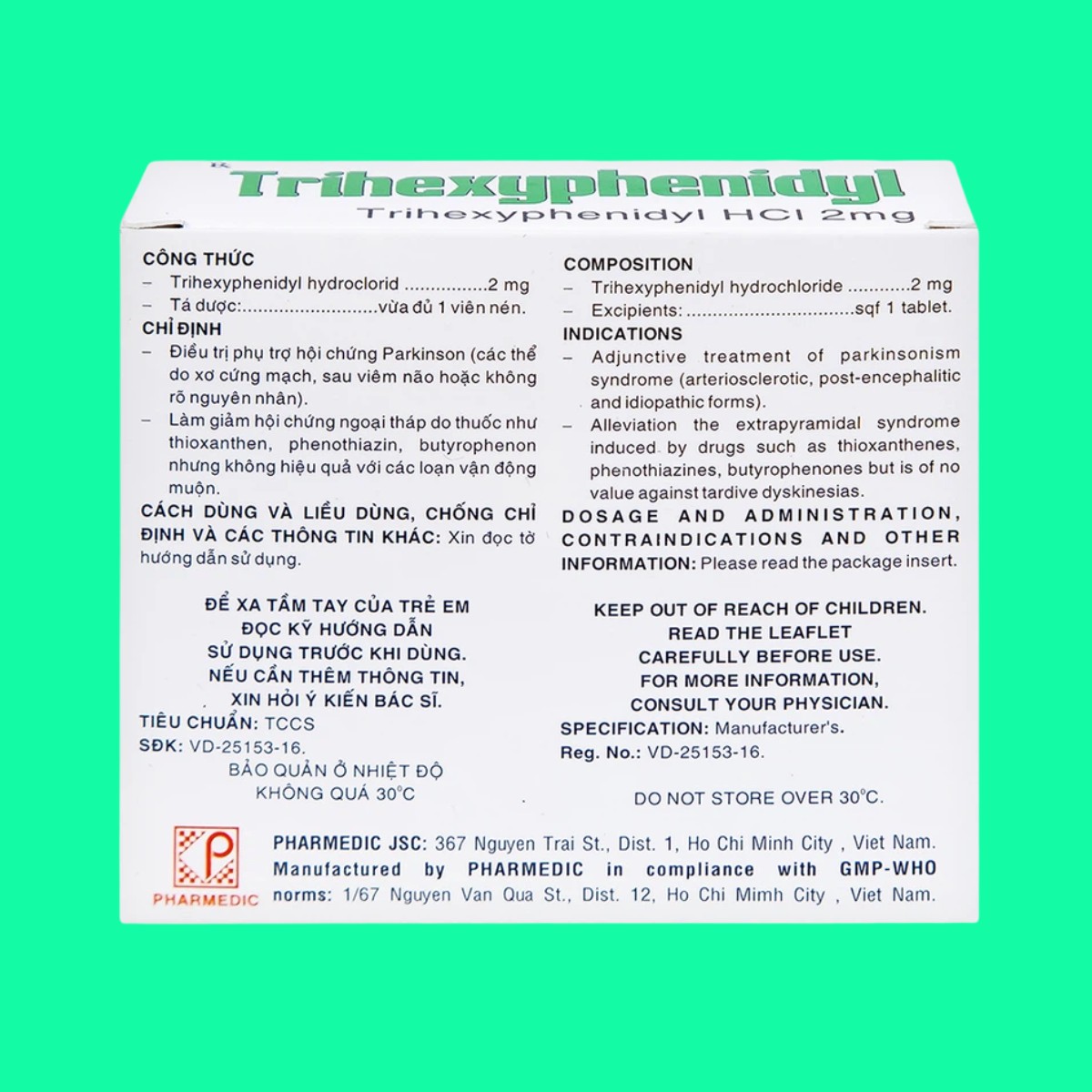 trihexyphenidyl-2mg-3 Trihexyphenidyl 2mg
