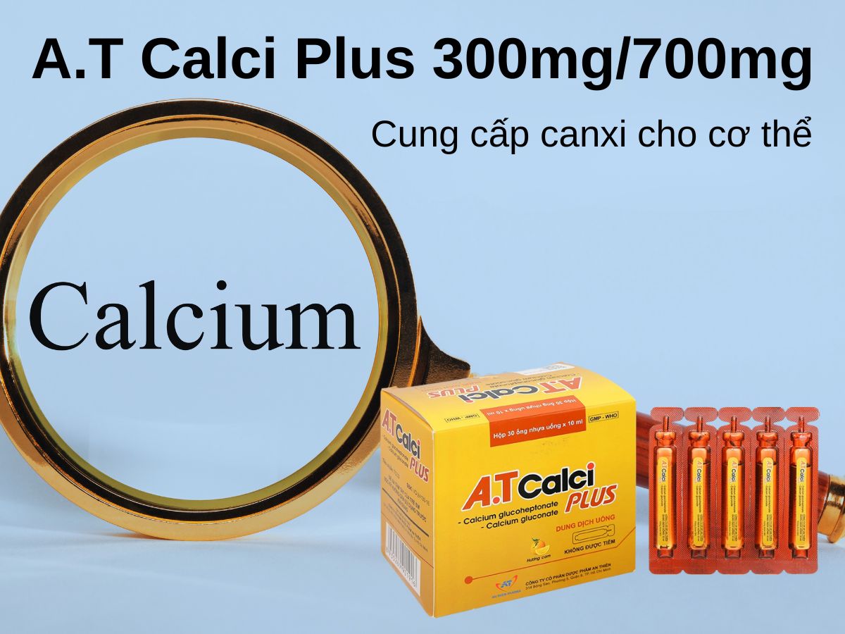 A.T Calci Plus 300mg/700mg