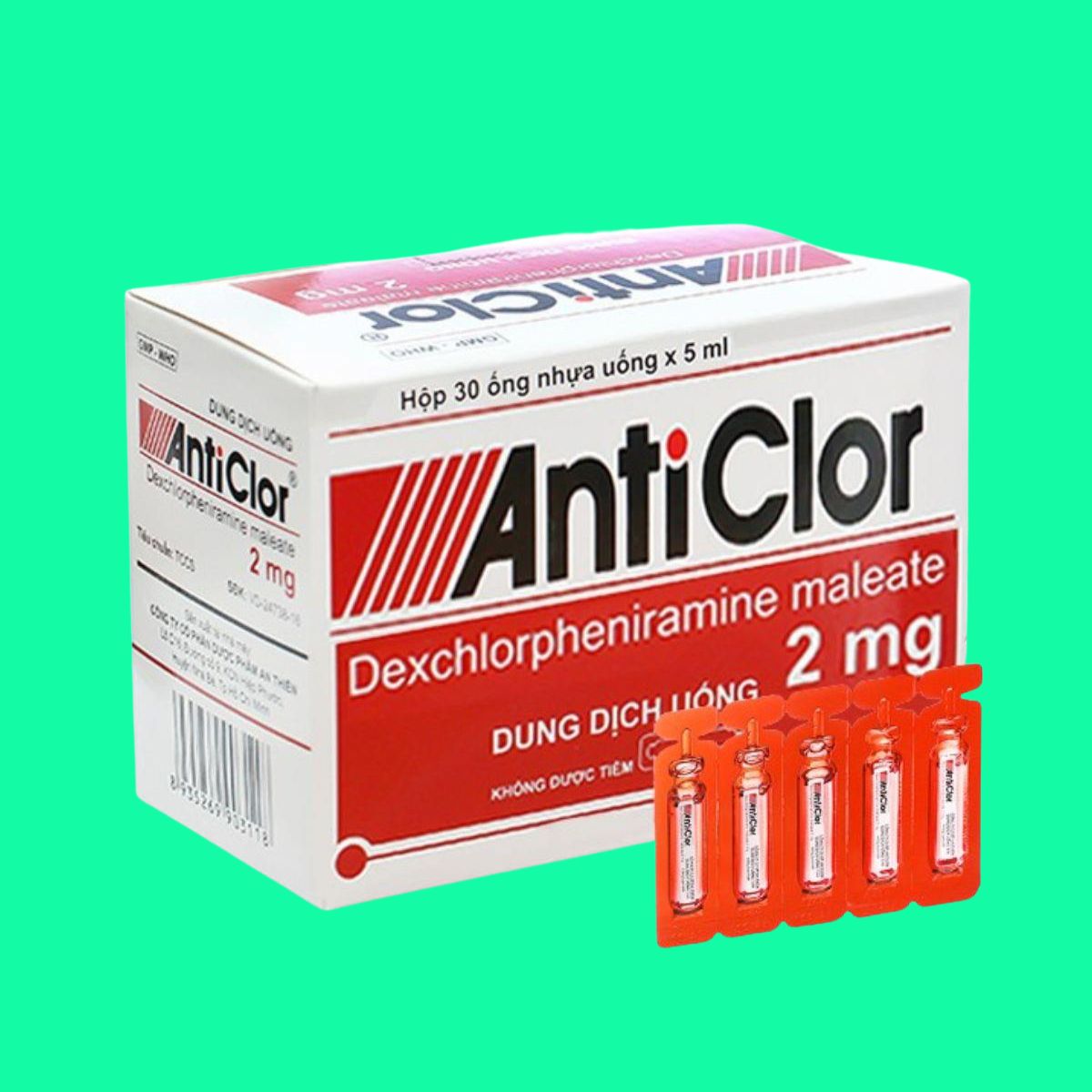 AntiClor 2mg 5ml (1) AntiClor 2mg/5ml
