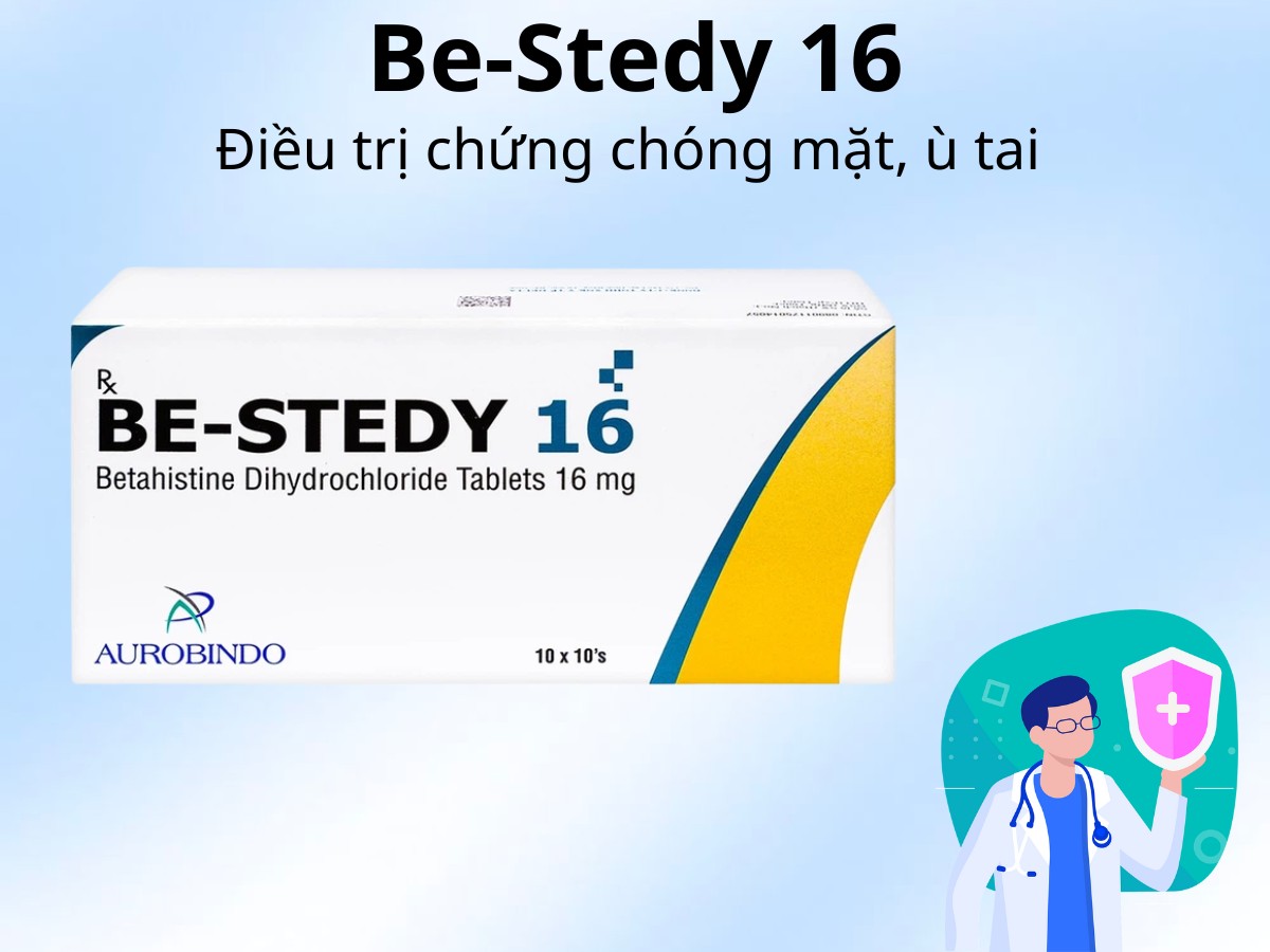 Be-Stedy 16 điều trị chứng chóng mặt, ù tai