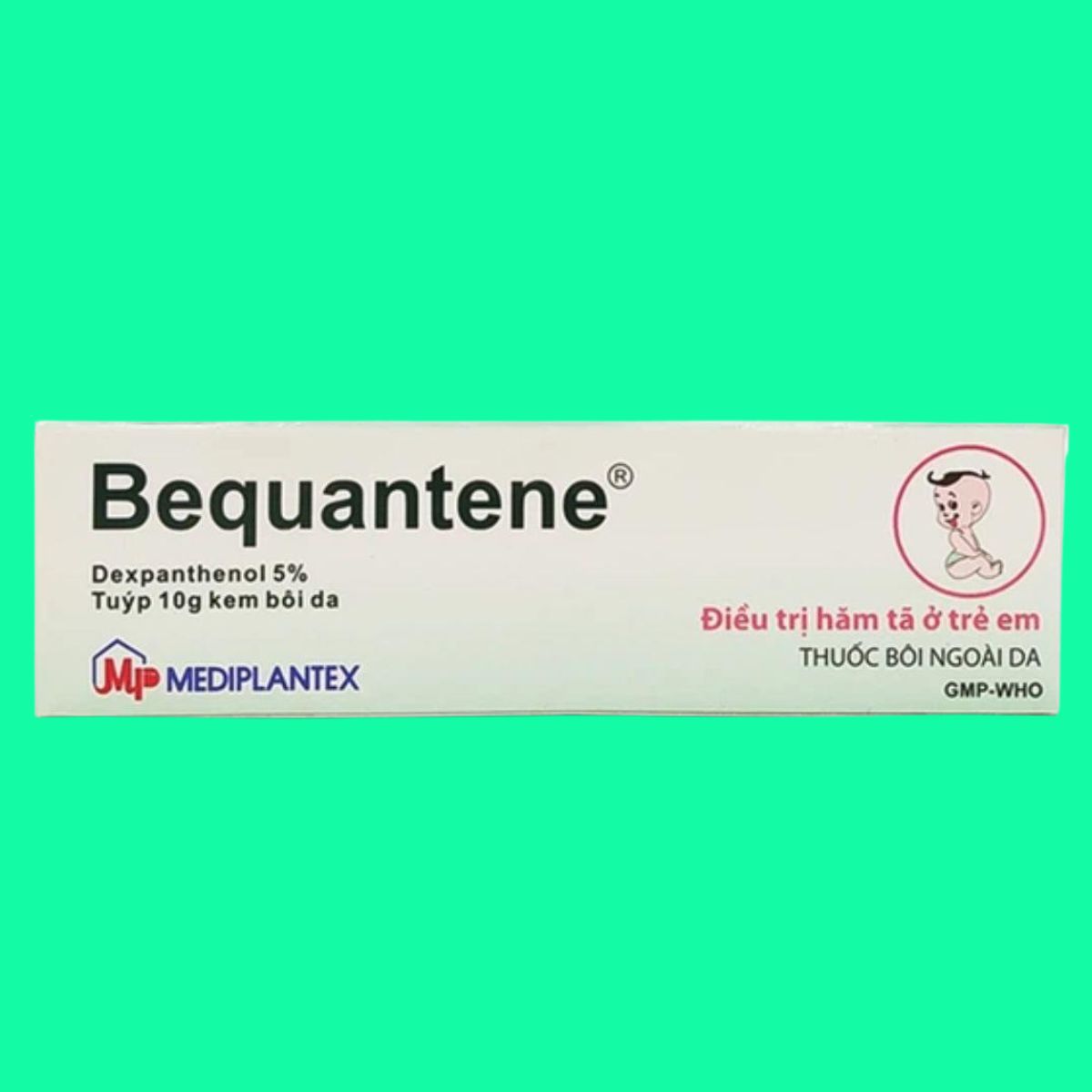 Bequantene-5-Mediplantex-2 Kem bôi da Bequantene 5% Mediplantex giúp làm dịu tình trạng ngứa