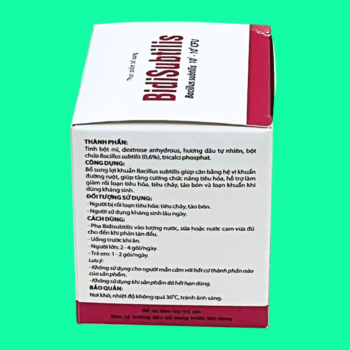 BidiSubtilis Probiotics Bidiphar (7) BidiSubtilis Probiotics Bidiphar