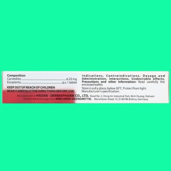 Carsantin 6.25mg