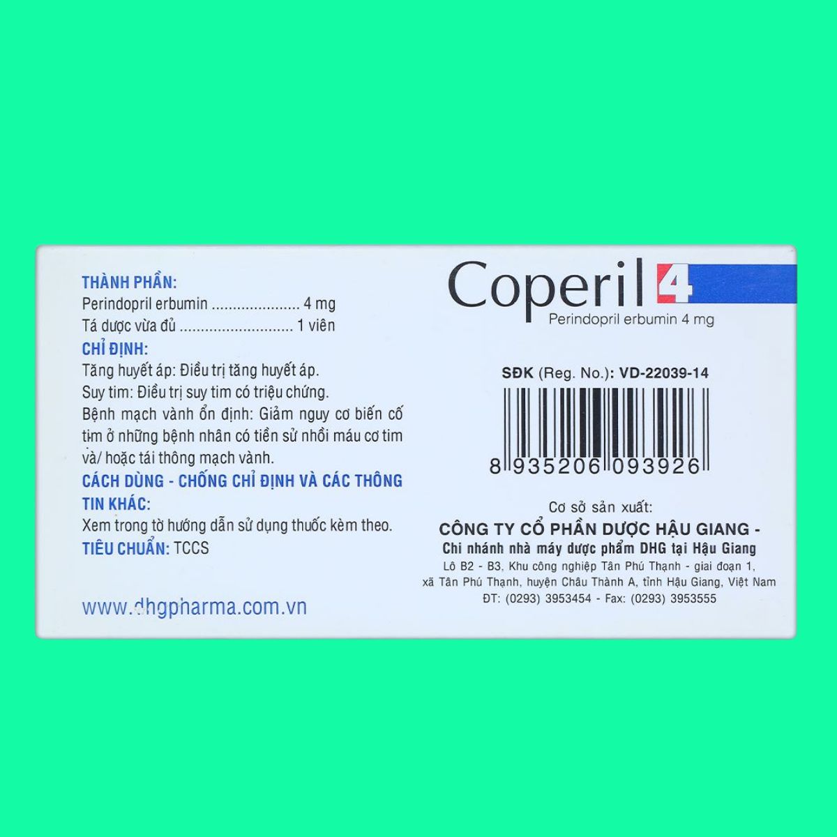 Coperil 4mg (6) Coperil 4mg