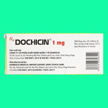 Dochicin 1mg 4 Dochicin 1mg