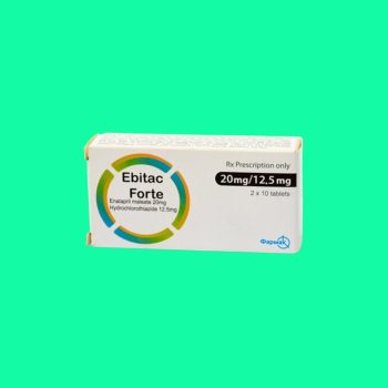 Ebitac Forte 20mg/12.5mg 2 Ebitac Forte 20mg/12.5mg