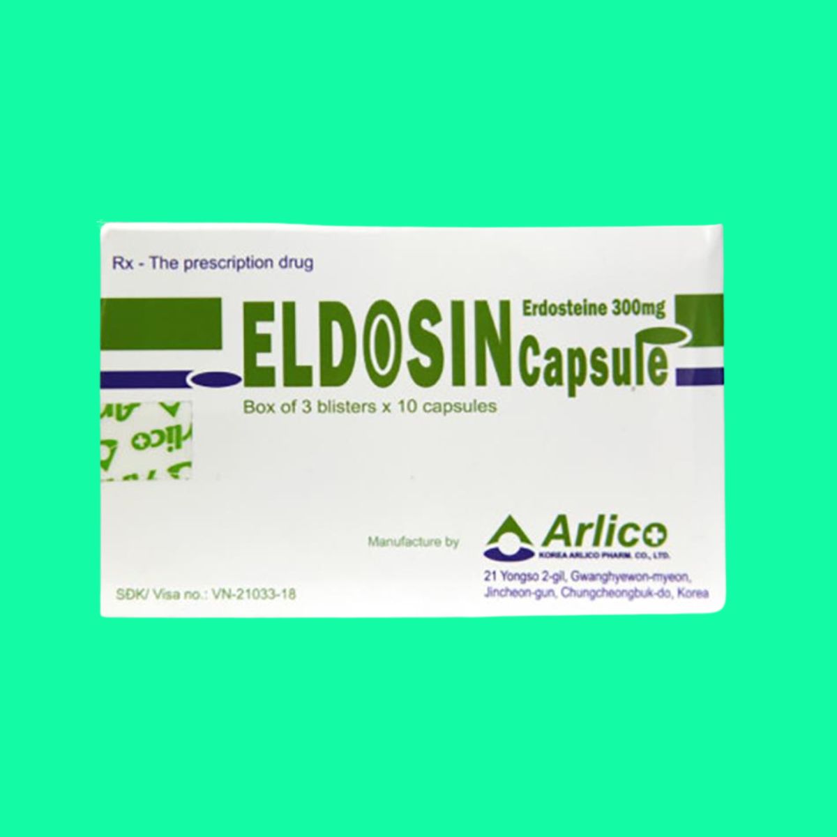 Eldosin Capsule 300mg (2) Eldosin Capsule 300mg