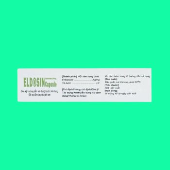 Eldosin Capsule 300mg 5 Eldosin Capsule 300mg