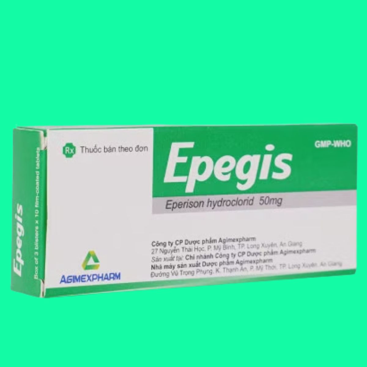 Epegis-50mg-4 Thuốc Epegis 50mg giúp giảm co cứng cơ trong viêm quanh khớp vai