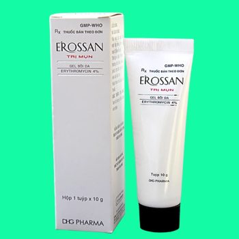 Thuốc Erossan Trị Mụn điều trị mụn trứng cá, mụn nhọt, mụn viêm