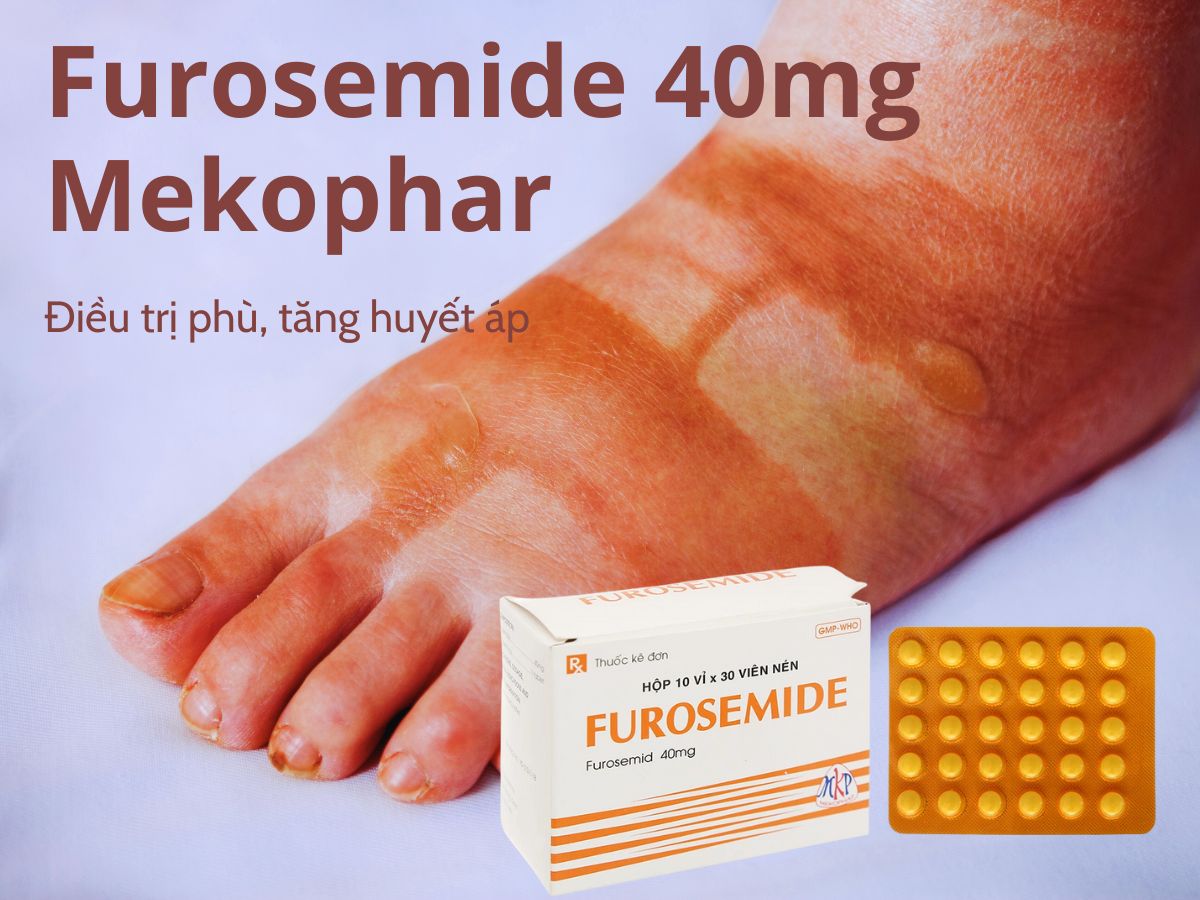 Furosemide 40mg Mekophar