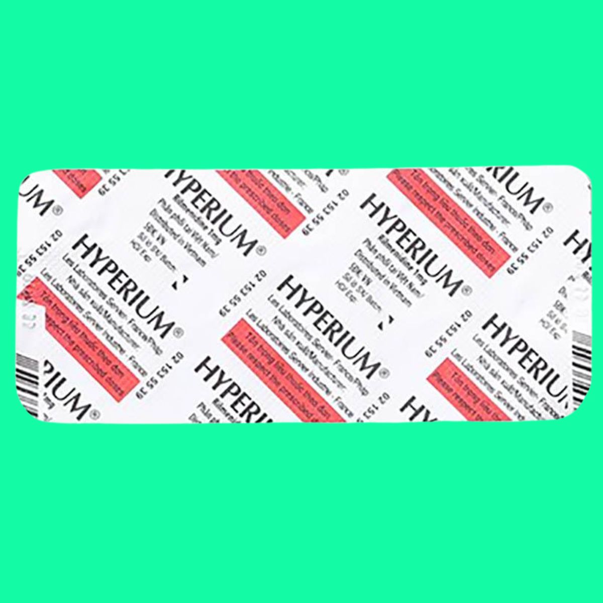 Hyperium-2 Thuốc Hyperium 1mg điều trị cho người bị tăng huyết áp