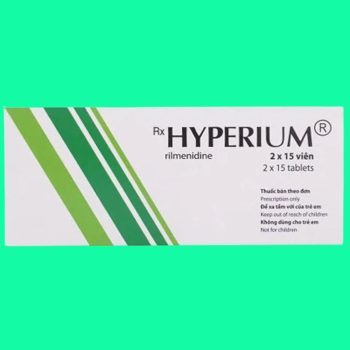 Hyperium 1mg 3 Thuốc Hyperium 1mg điều trị cho người bị tăng huyết áp