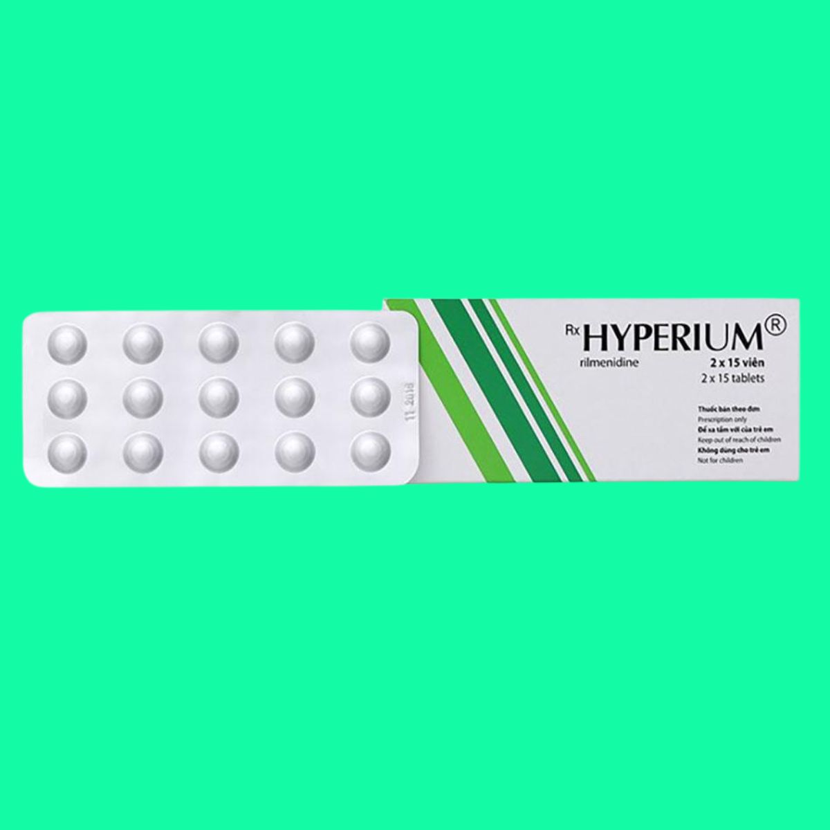Hyperium-9 Thuốc Hyperium 1mg điều trị cho người bị tăng huyết áp