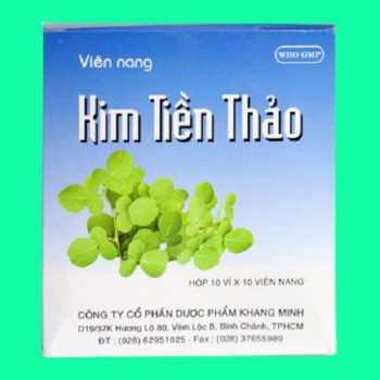 Kim Tiền Thảo Khang Minh 3 Thuốc Kim Tiền Thảo Khang Minh giúp lợi tiểu, hỗ trợ đào thải sỏi