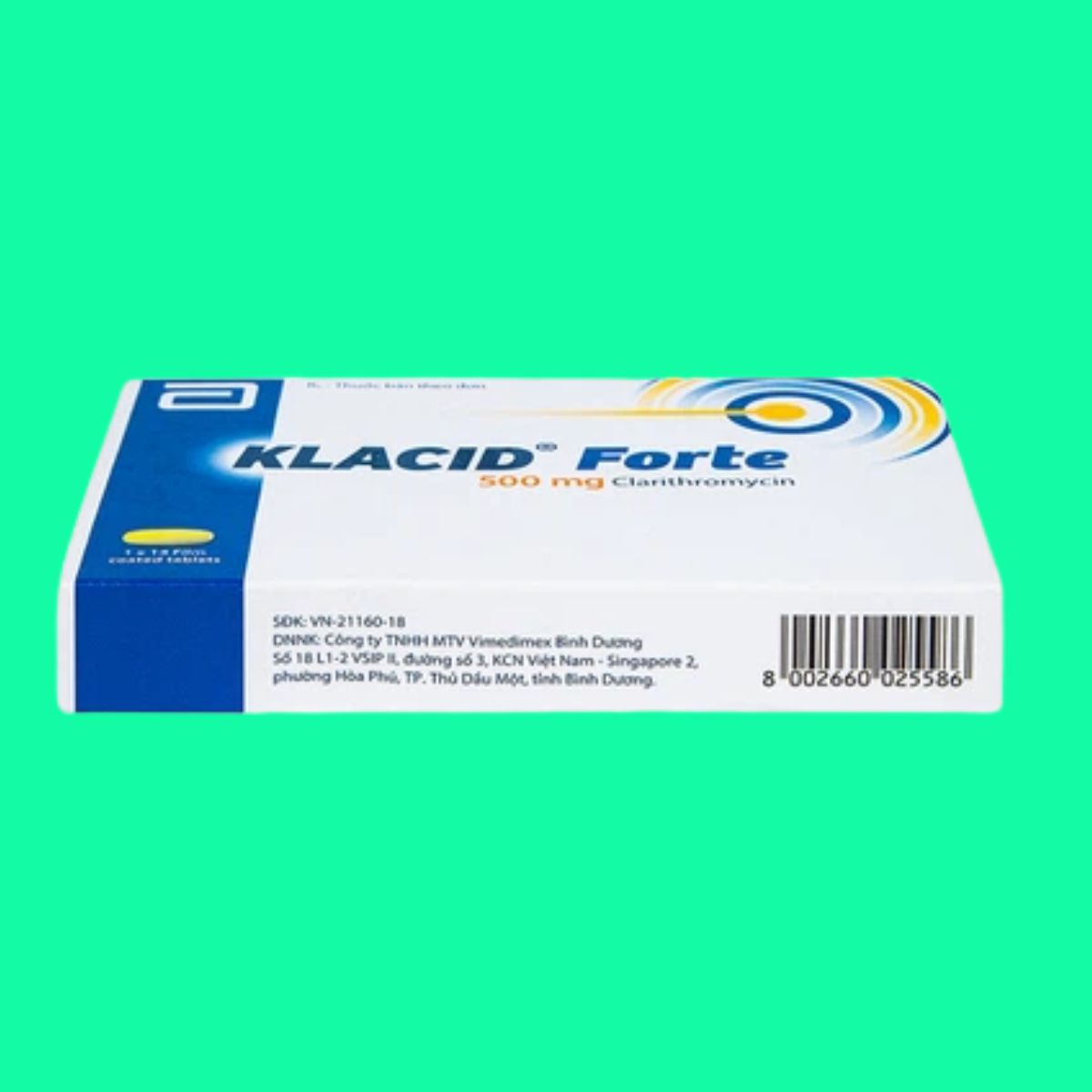 Klacid Forte 500mg (4) Klacid Forte 500mg