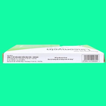 Lincomycin 600mg/2ml Vinphaco 4 Thuốc Lincomycin 600mg/2ml Vinphaco giúp điều trị nhiễm khuẩn nhạy cảm với thuốc