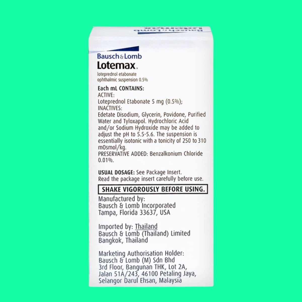 Lotemax 0.5% (8) Lotemax 0.5%