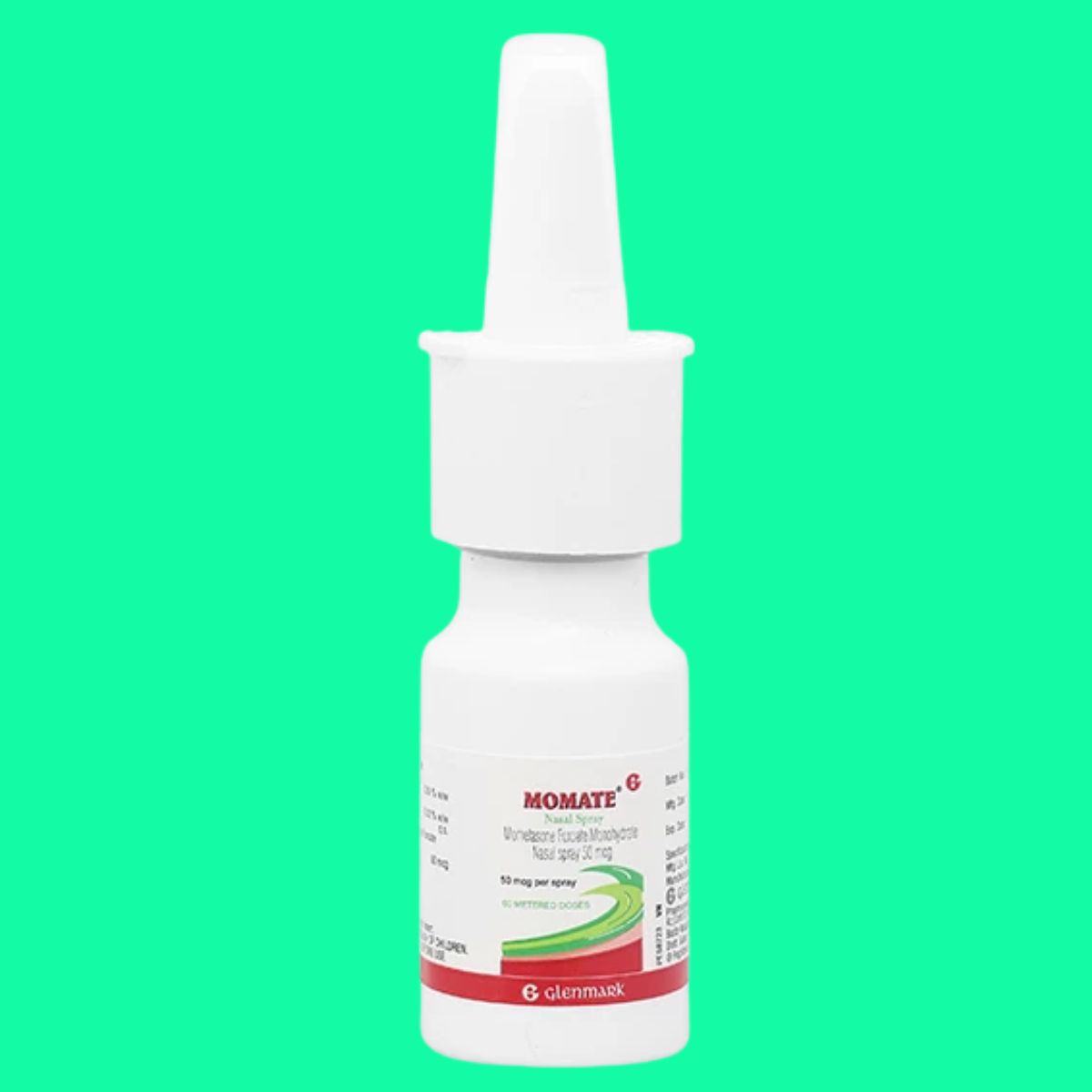 Momate-50mcg-Glenmark-1 Thuốc xịt mũi Momate 50mcg Glenmark - Giảm triệu chứng viêm mũi dị ứng