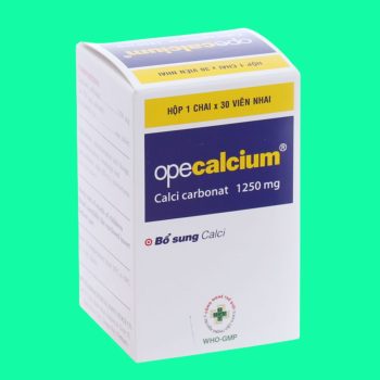 Opecalcium 1250mg (viên nhai) 5 Opecalcium 1250mg