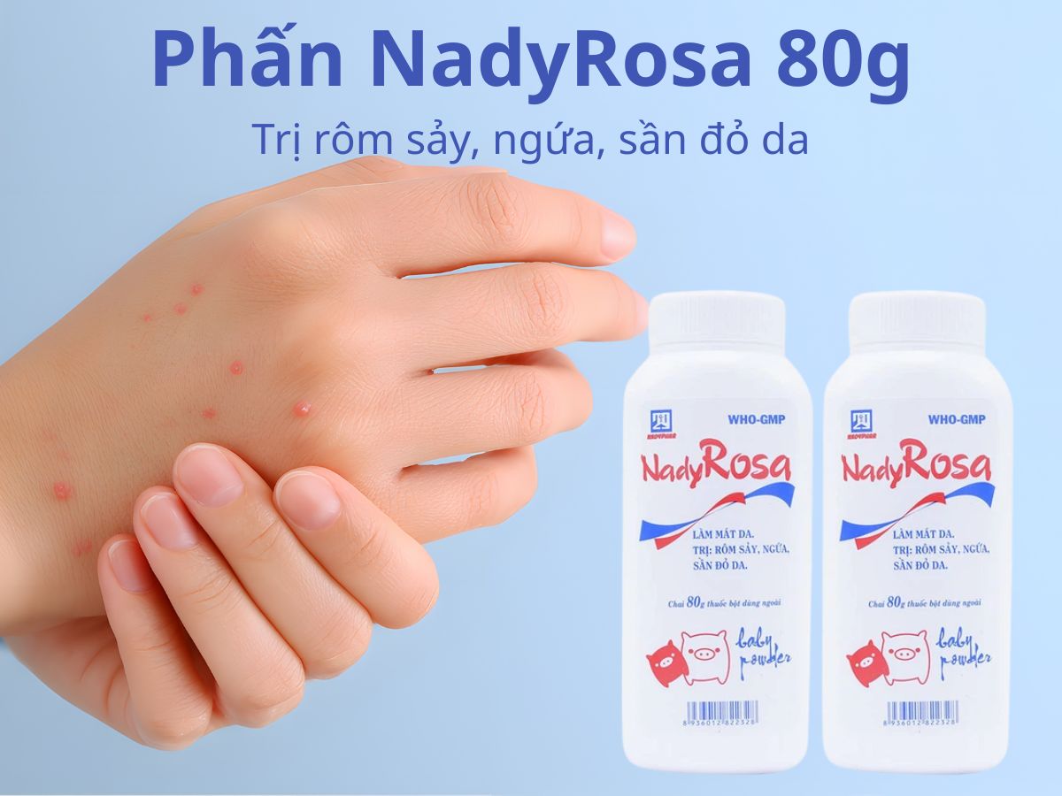 Phấn NadyRosa 80g