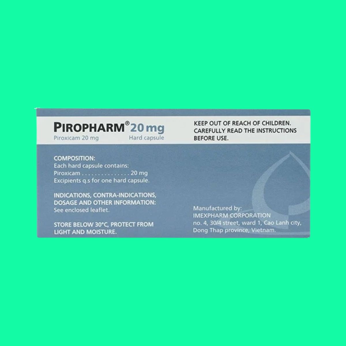 Piropharm 20mg (5) Piropharm 20mg