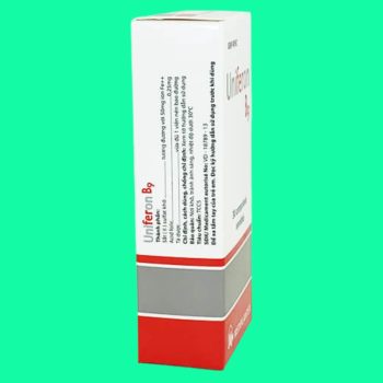 Uniferon B9 5 Thuốc Uniferon B9 giúp điều trị và phòng ngừa thiếu máu do thiếu sắt