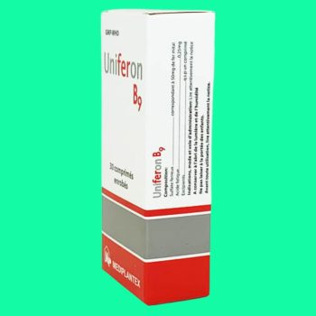 Uniferon B9 4 Thuốc Uniferon B9 giúp điều trị và phòng ngừa thiếu máu do thiếu sắt