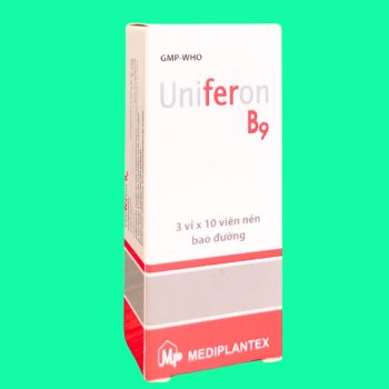 Uniferon B9 2 Thuốc Uniferon B9 giúp điều trị và phòng ngừa thiếu máu do thiếu sắt