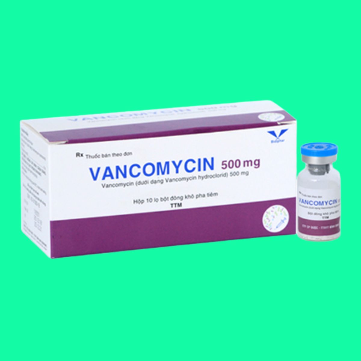 Vancomycin 500mg Bidiphar (1) Vancomycin 500mg Bidiphar