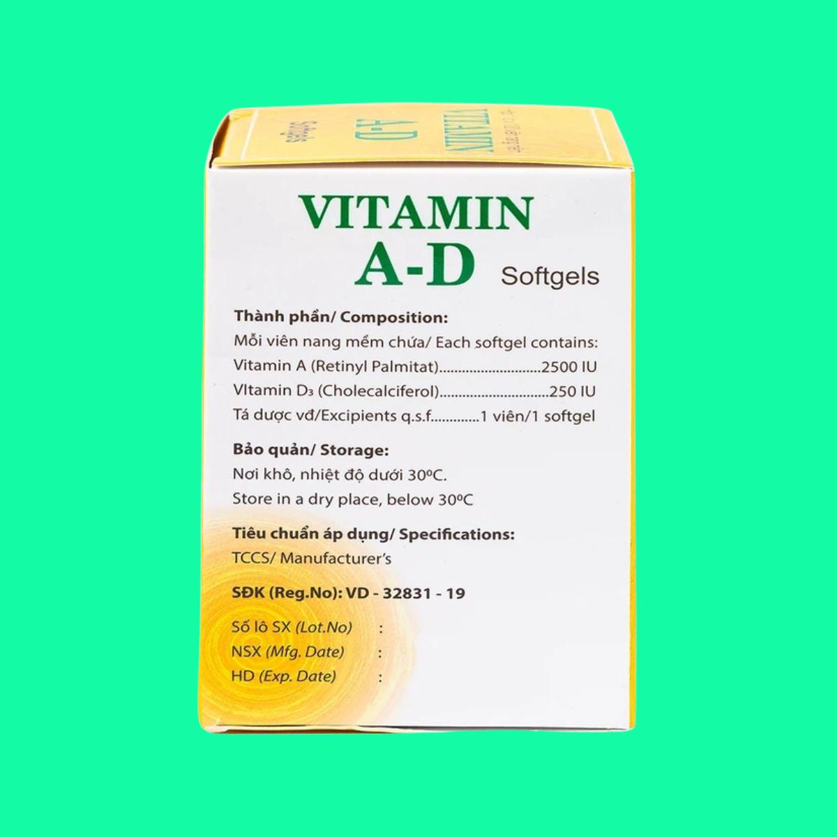 Vitamin A-D 2500250 Hataphar (5) Vitamin A-D 2500/250 Hataphar