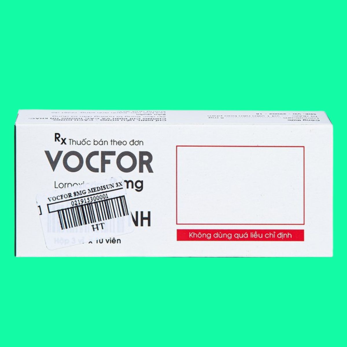 Vocfor 8mg (4) Vocfor 8mg