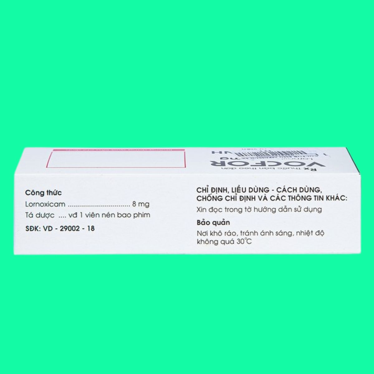 Vocfor 8mg (7) Vocfor 8mg