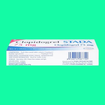 Clopidogrel Stada 75mg 2 Clopidogrel Stada 75mg