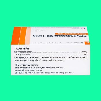 Methylprednisolone MKP 16mg 4 Methylprednisolone MKP 16mg