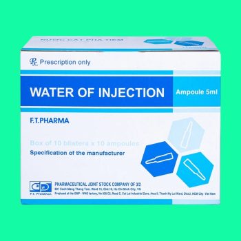 Nước cất pha tiêm Dược 3-2 4 Nước cất pha tiêm Dược 3-2